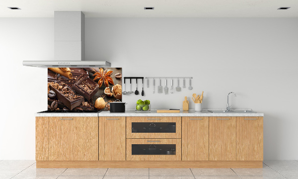 Cooker splashback Chocolate