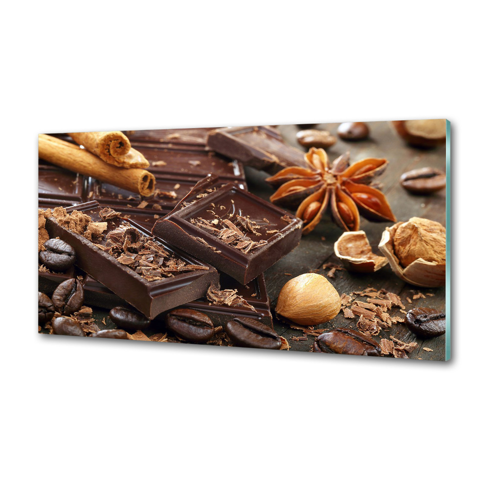 Cooker splashback Chocolate