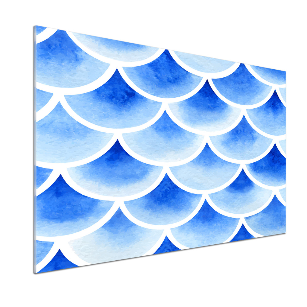 Cooker splashback Fish scales