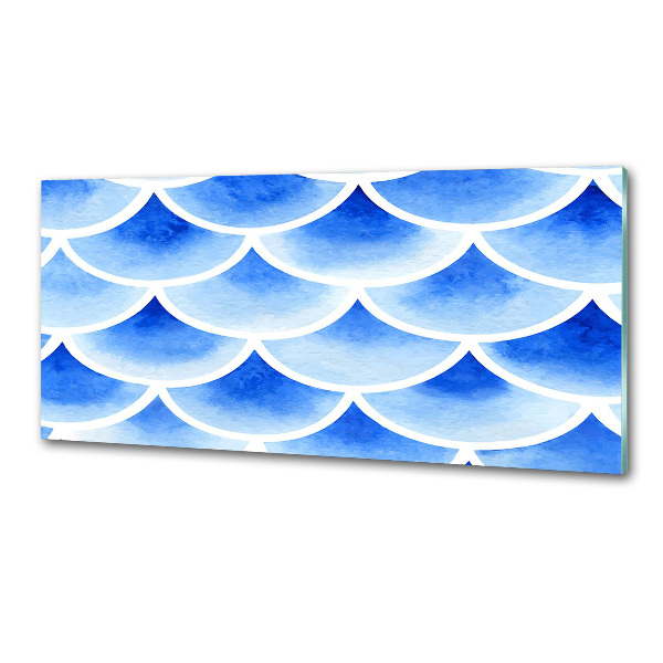 Cooker splashback Fish scales