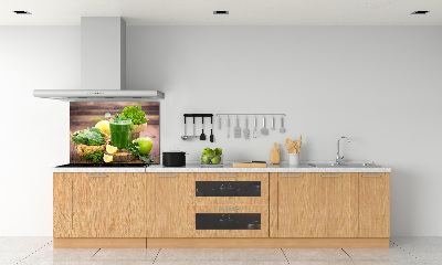 Cooker splashback Green cocktail