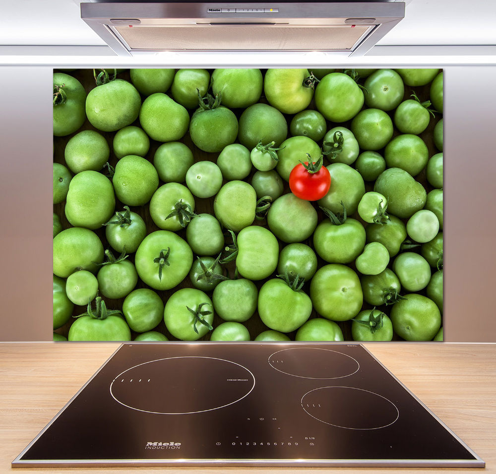 Cooker splashback Mature tomato