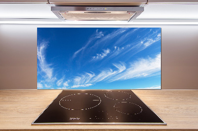 Kitchen splashback Blue sky