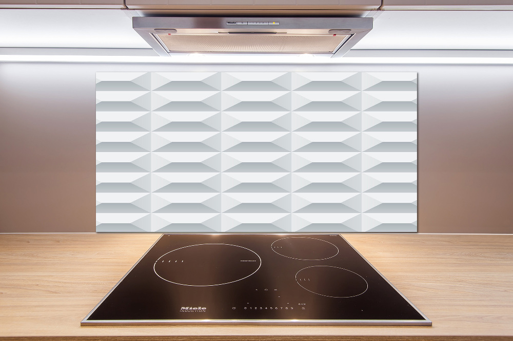 Cooker splashback Geometric background