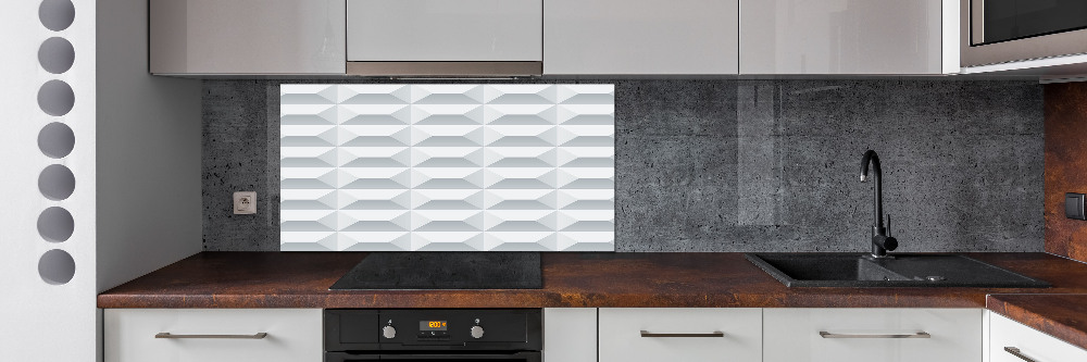 Cooker splashback Geometric background