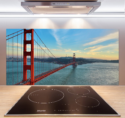 Cooker splashback San Francisco bridge