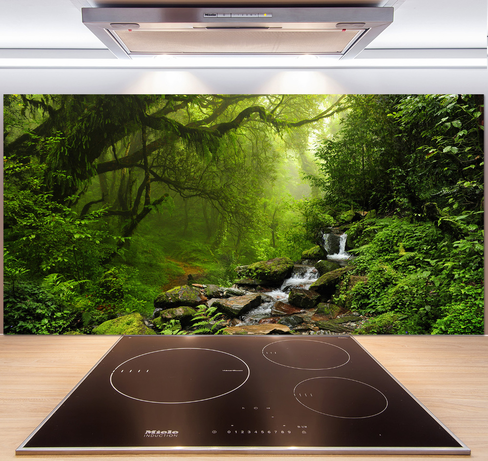 Kitchen splashback Jungle in Nepal