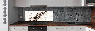 Cooker splashback Clarinet