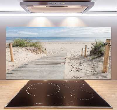 Kitchen splashback Beach