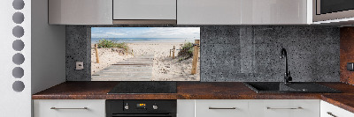 Kitchen splashback Beach