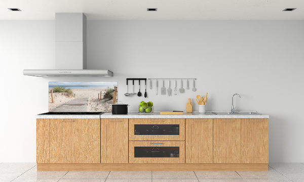 Kitchen splashback Beach