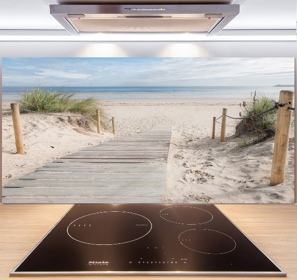 Kitchen splashback Beach