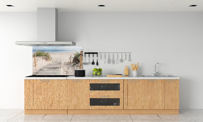 Kitchen splashback Beach