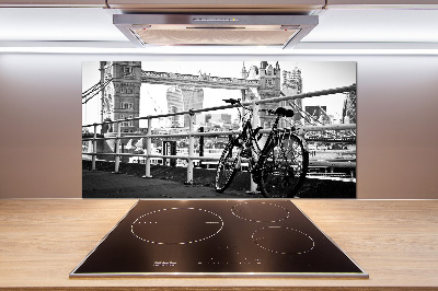 Cooker splashback Bike in London