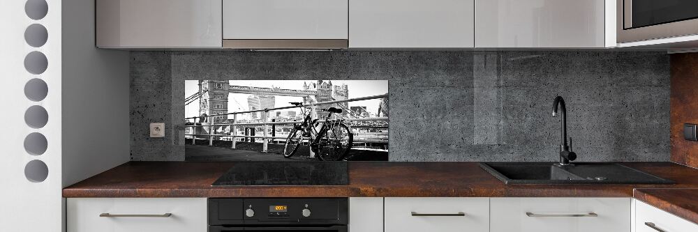 Cooker splashback Bike in London