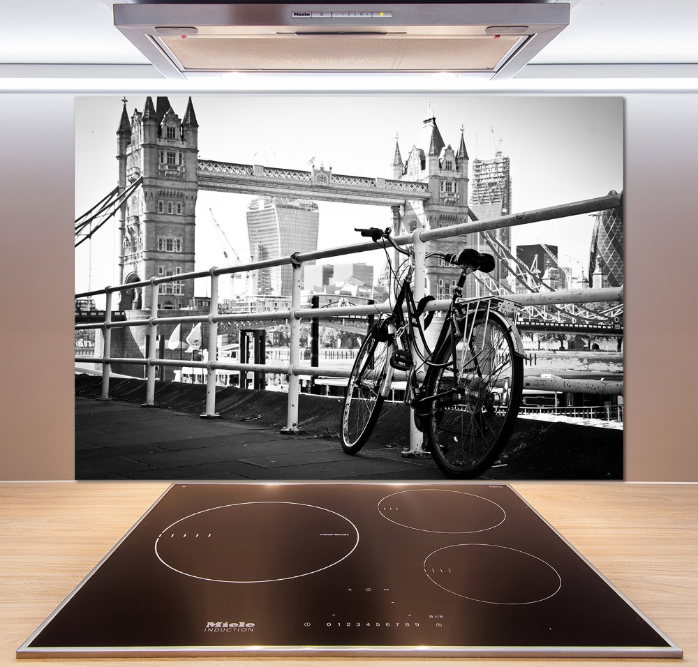 Cooker splashback Bike in London