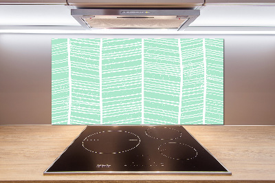 Cooker splashback Flankeet pattern