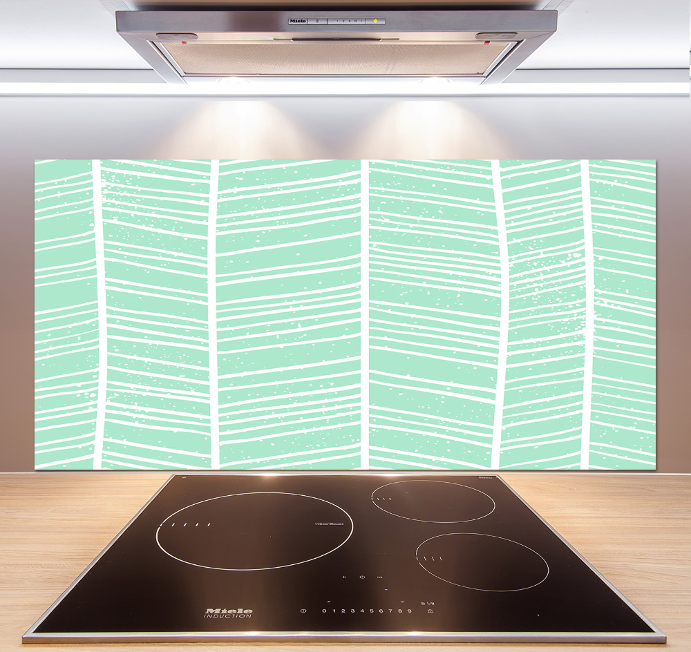 Cooker splashback Flankeet pattern