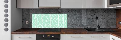 Cooker splashback Flankeet pattern