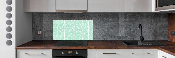 Cooker splashback Flankeet pattern