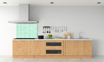 Cooker splashback Flankeet pattern