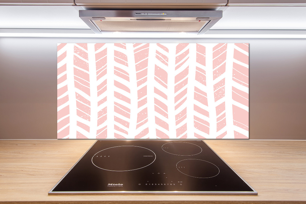 Cooker splashback Flankeet pattern