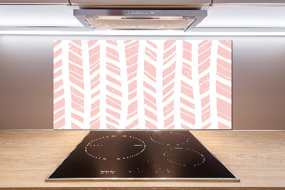 Cooker splashback Flankeet pattern