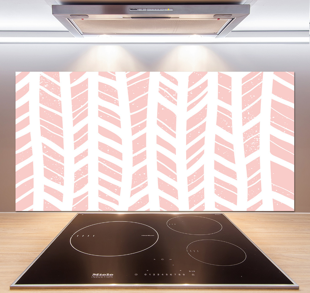 Cooker splashback Flankeet pattern