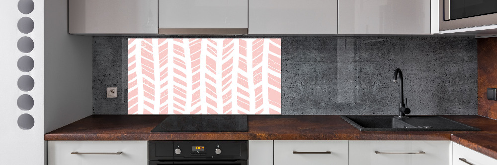 Cooker splashback Flankeet pattern