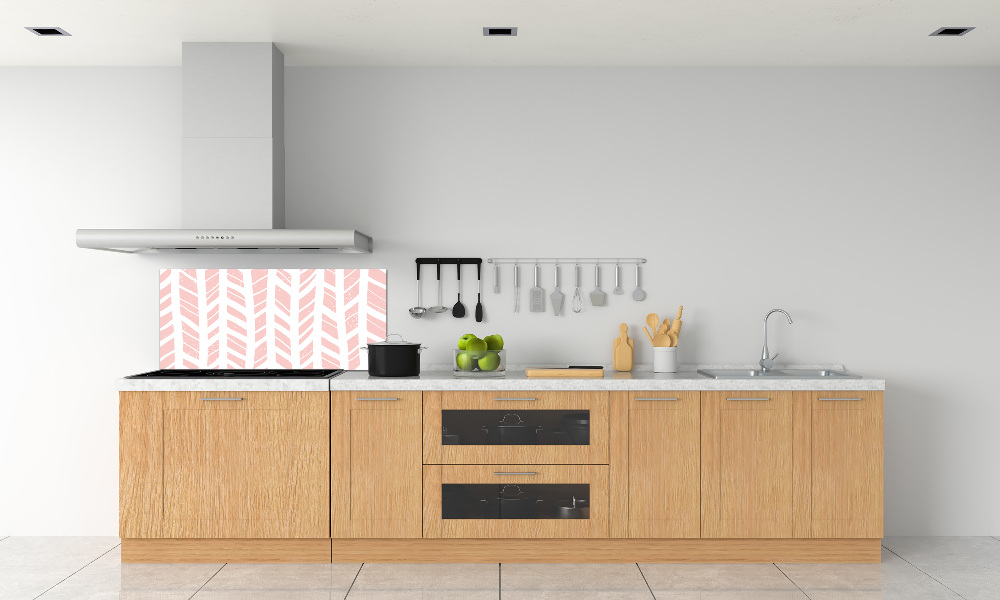 Cooker splashback Flankeet pattern