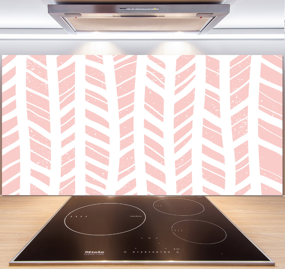 Cooker splashback Flankeet pattern