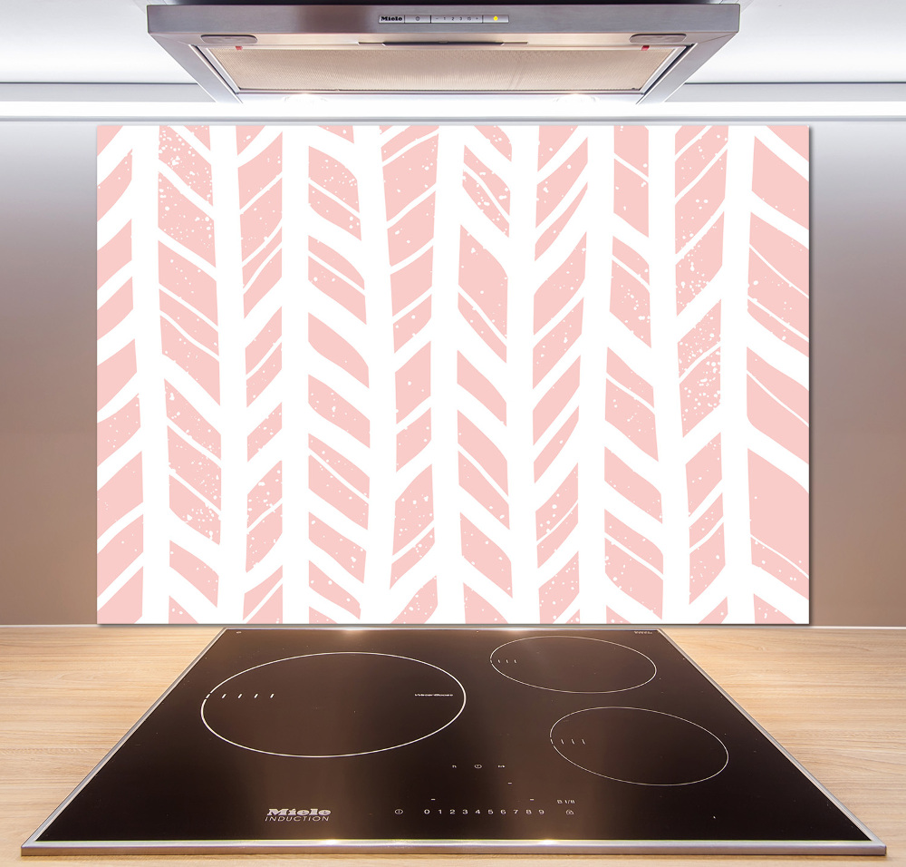 Cooker splashback Flankeet pattern