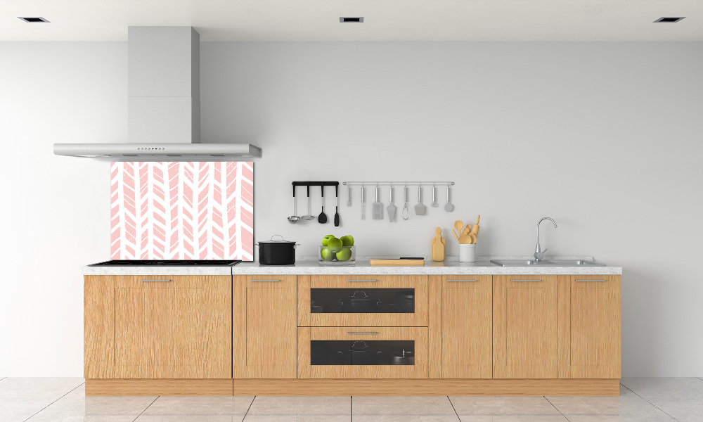 Cooker splashback Flankeet pattern