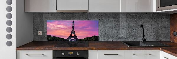 Cooker splashback Eiffel Paris tower