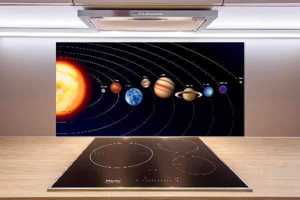 Cooker splashback Solar system