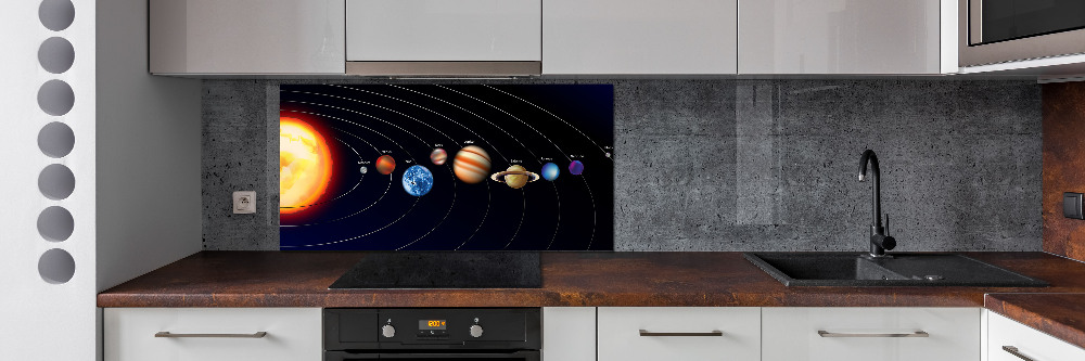 Cooker splashback Solar system