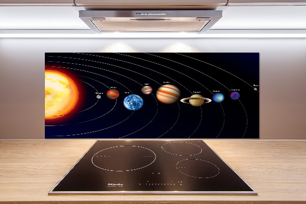 Cooker splashback Solar system