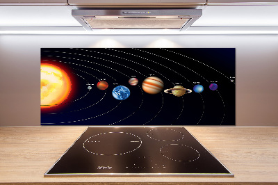 Cooker splashback Solar system