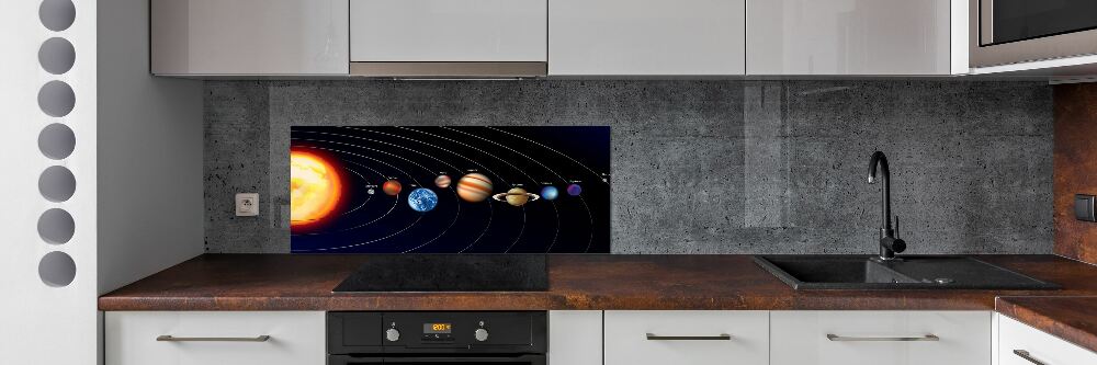 Cooker splashback Solar system