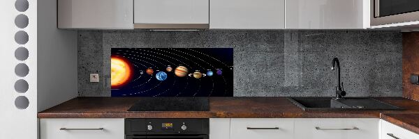 Cooker splashback Solar system