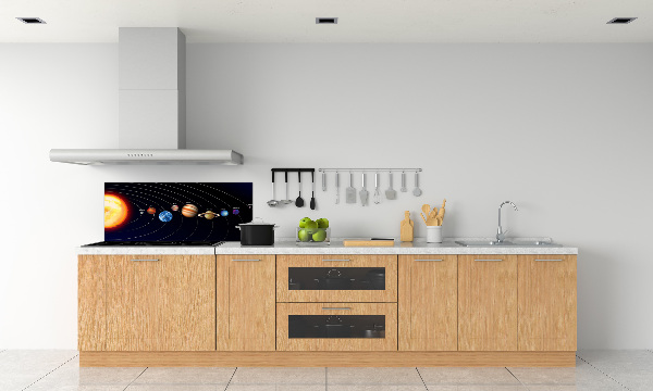 Cooker splashback Solar system