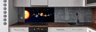 Cooker splashback Solar system