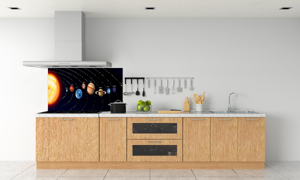 Cooker splashback Solar system