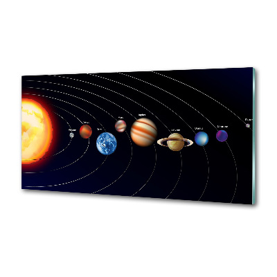 Cooker splashback Solar system