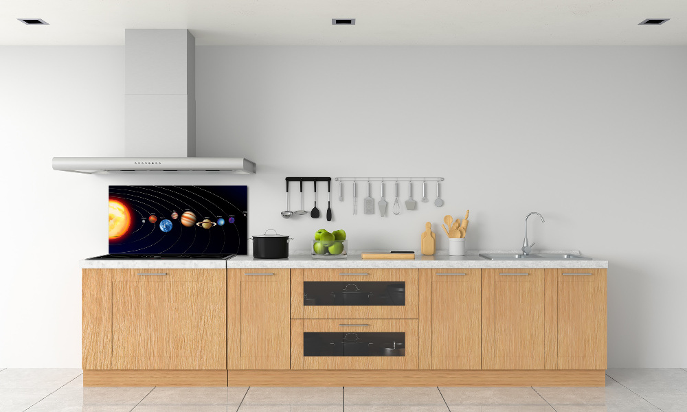 Cooker splashback Solar system