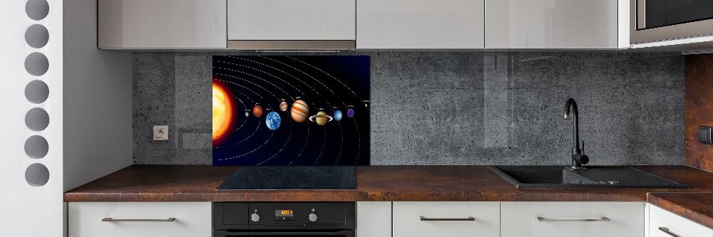 Cooker splashback Solar system