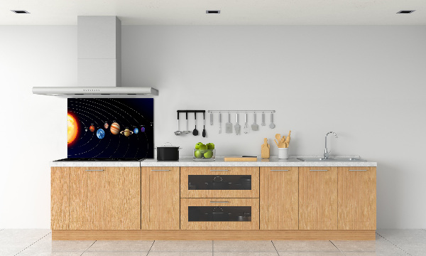 Cooker splashback Solar system