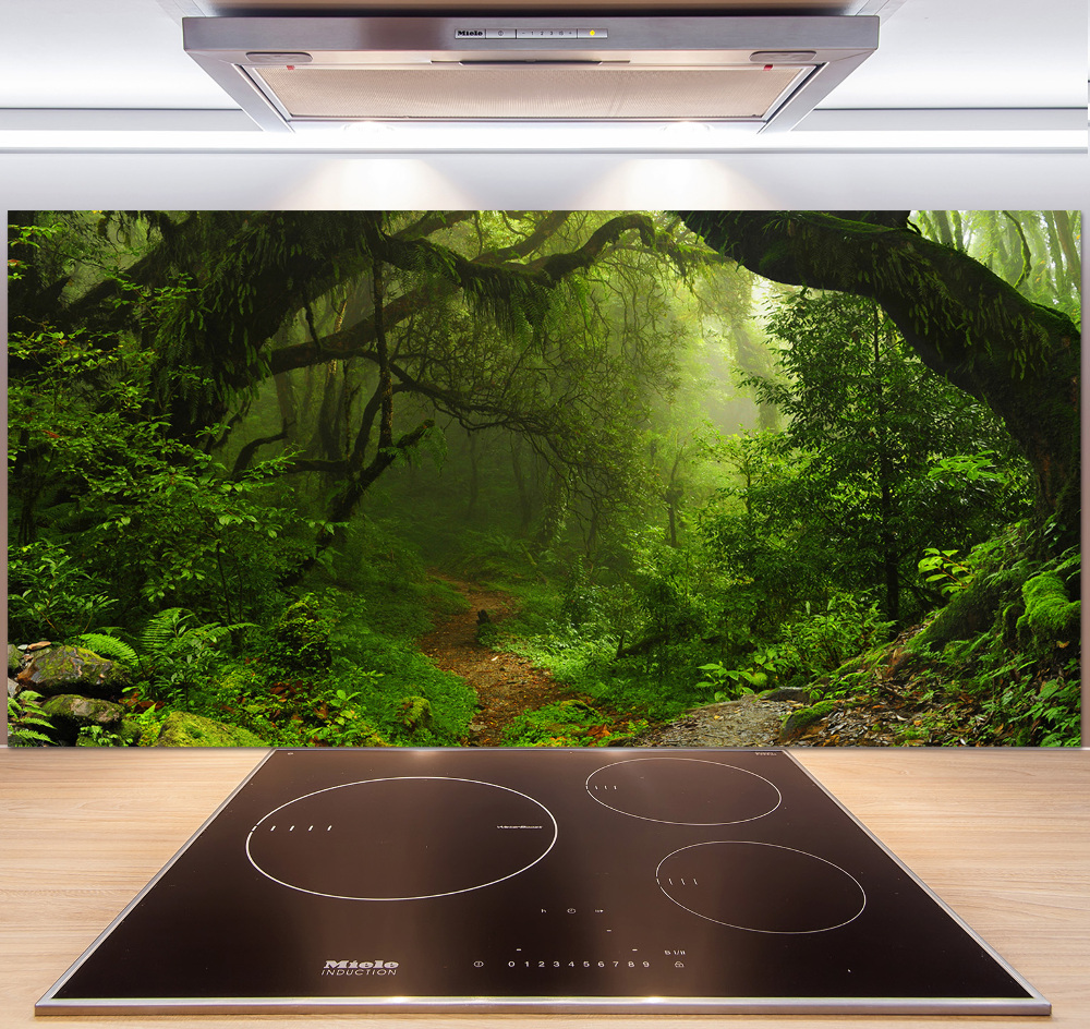 Kitchen splashback Jungle in Nepal