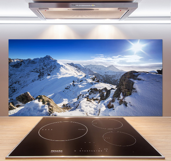 Cooker splashback Tatra peak