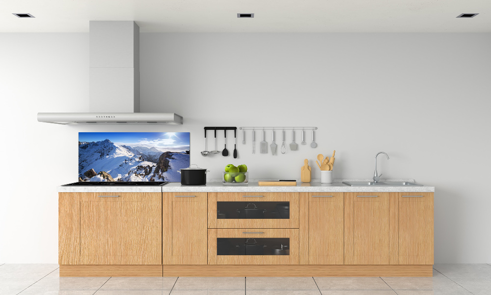 Cooker splashback Tatra peak